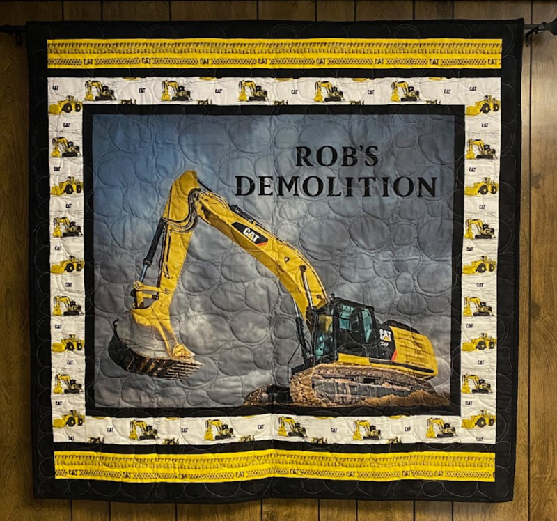 Rob's Demolition Quilt.
